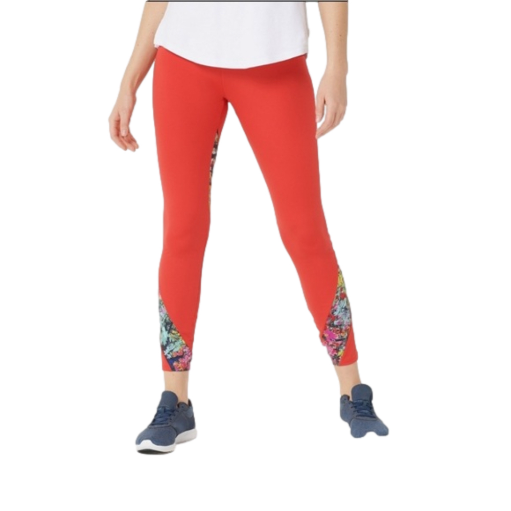 Soulgani Active Heart of It All Legging NWOT Flame Red be Size MP